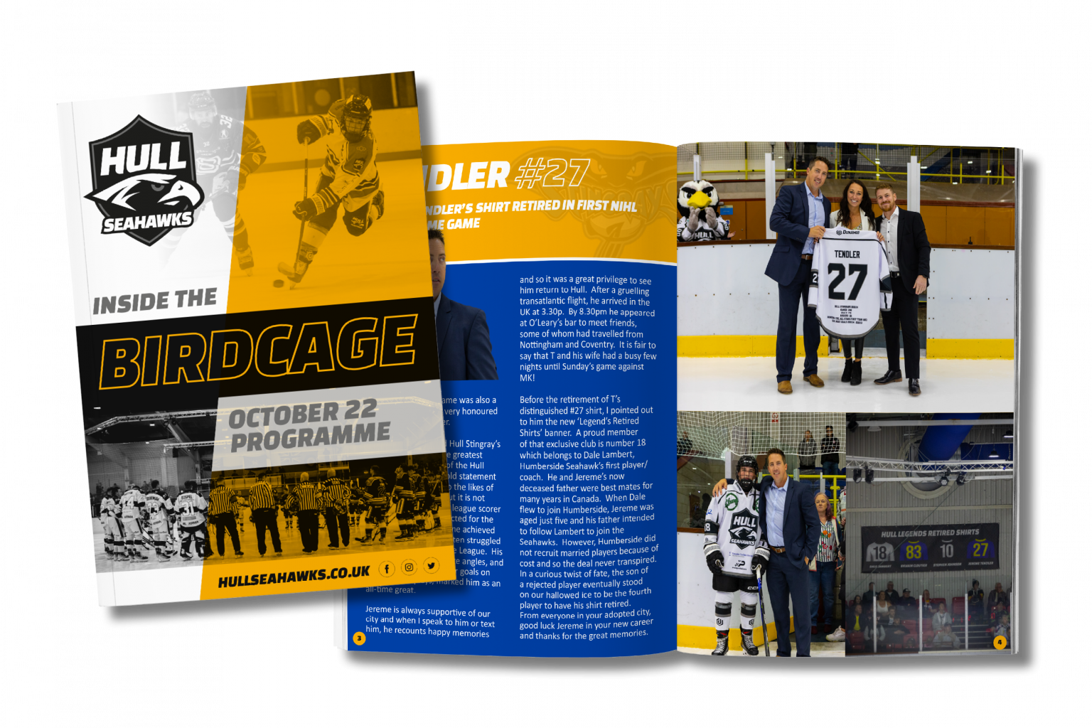 Hull Seahawks NIHL Hockey Team