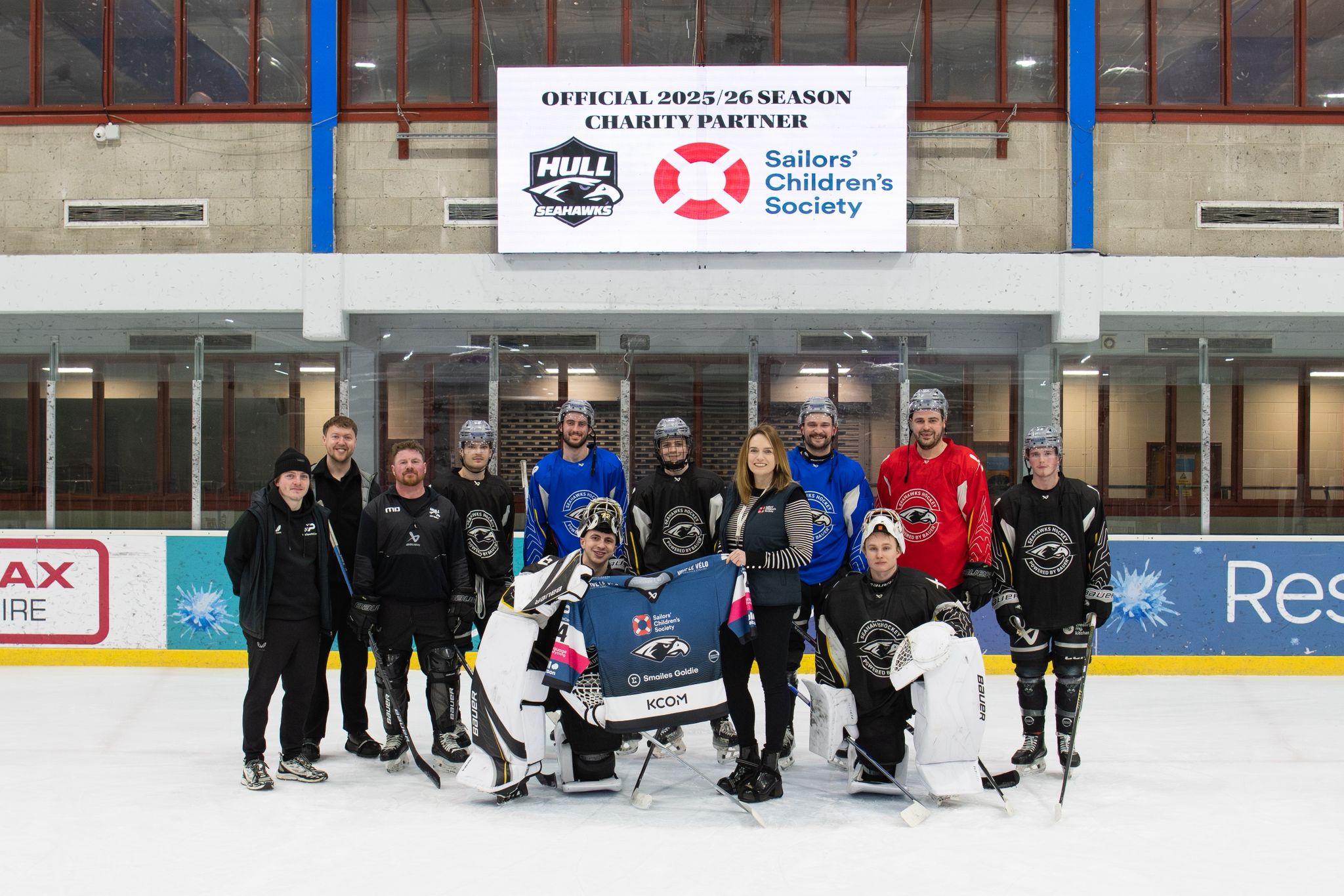 Hull Seahawks announce Sailors’ Children’s Society as Charity of the Season
